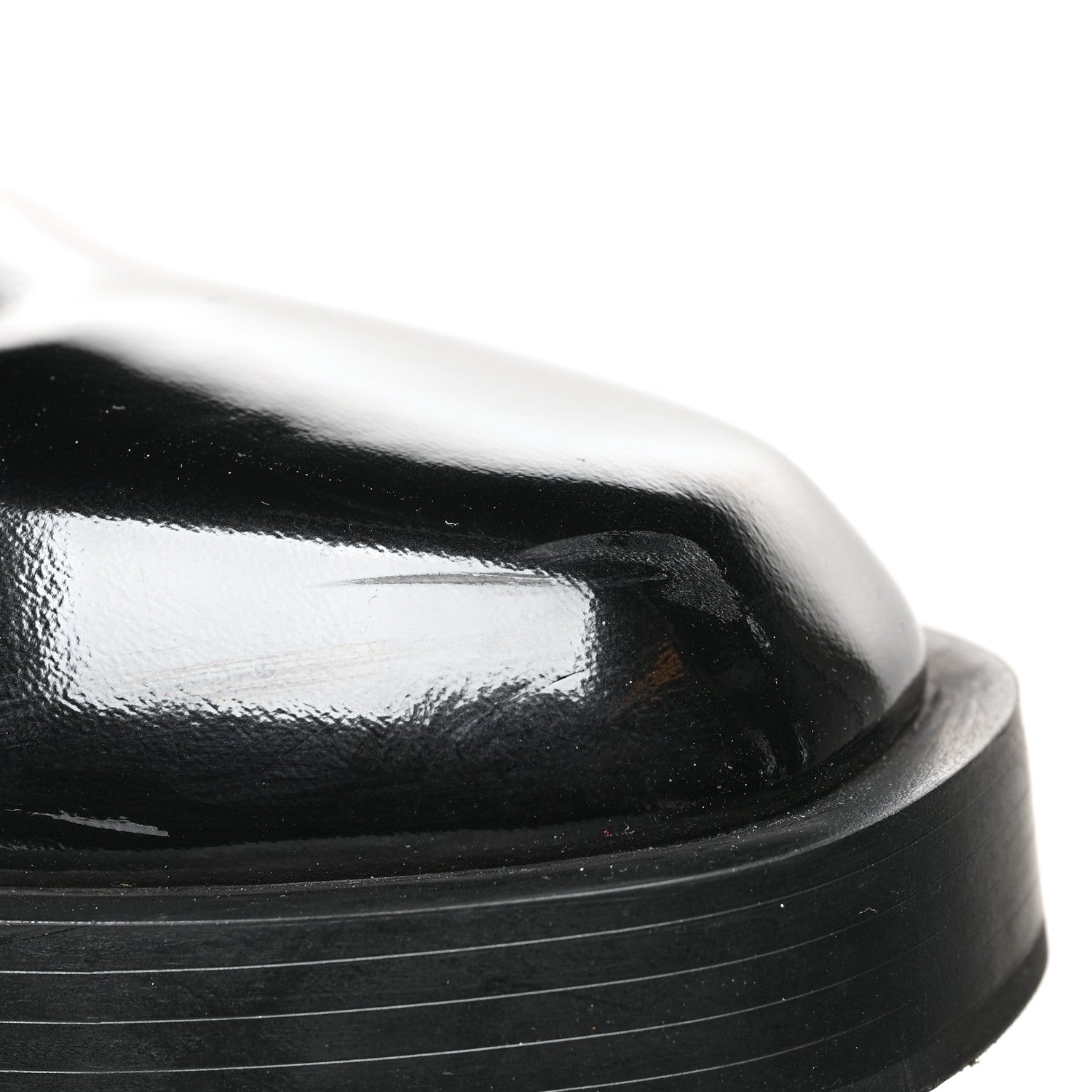 Givenchy Patent Logo Chelsea Boots 38 Black 9 of 9