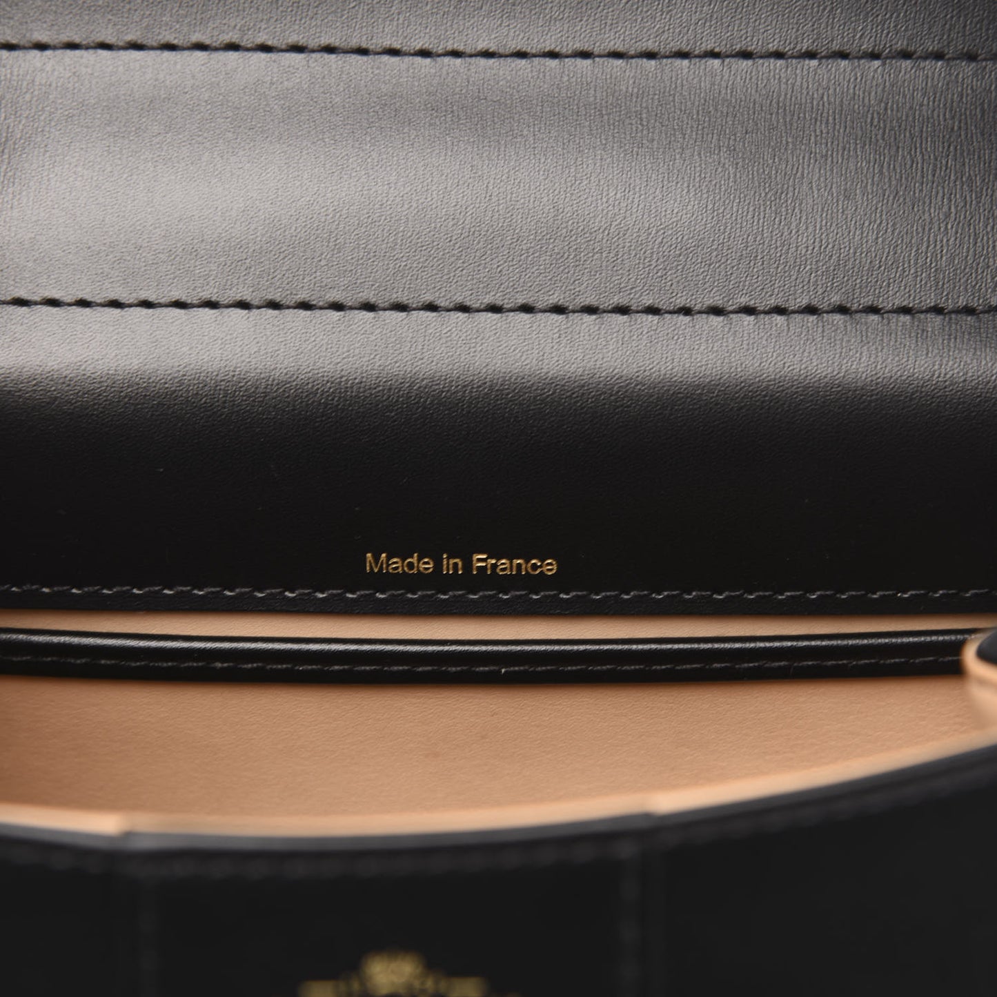 Box Calfskin Mini Brillant Satchel Black