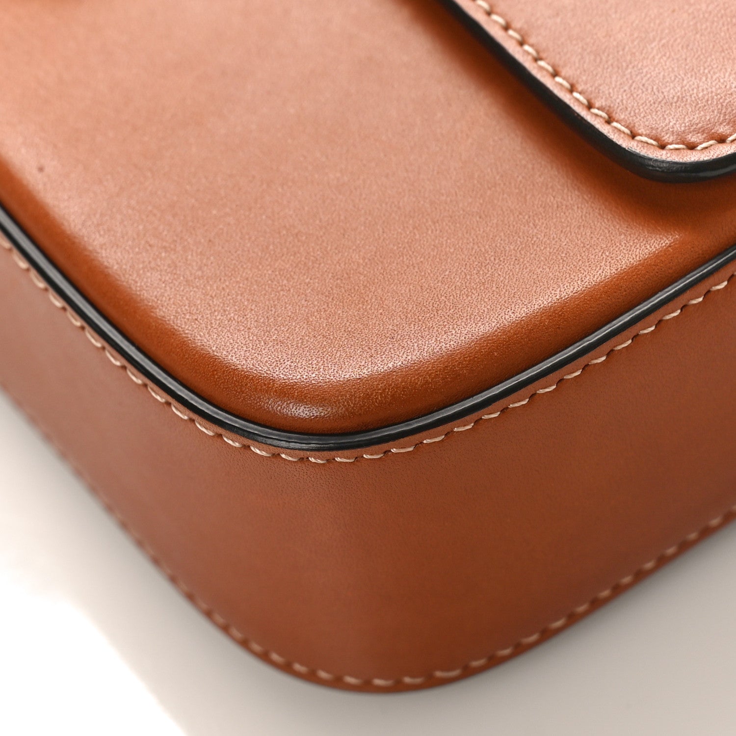 Celine Natural Calfskin Triomphe Shoulder Bag Tan 9 of 9