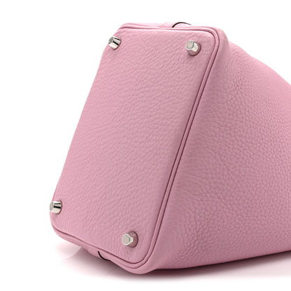 Hermes Taurillon Clemence Picotin Lock 18 PM Mauve Sylvestre 10 of 14