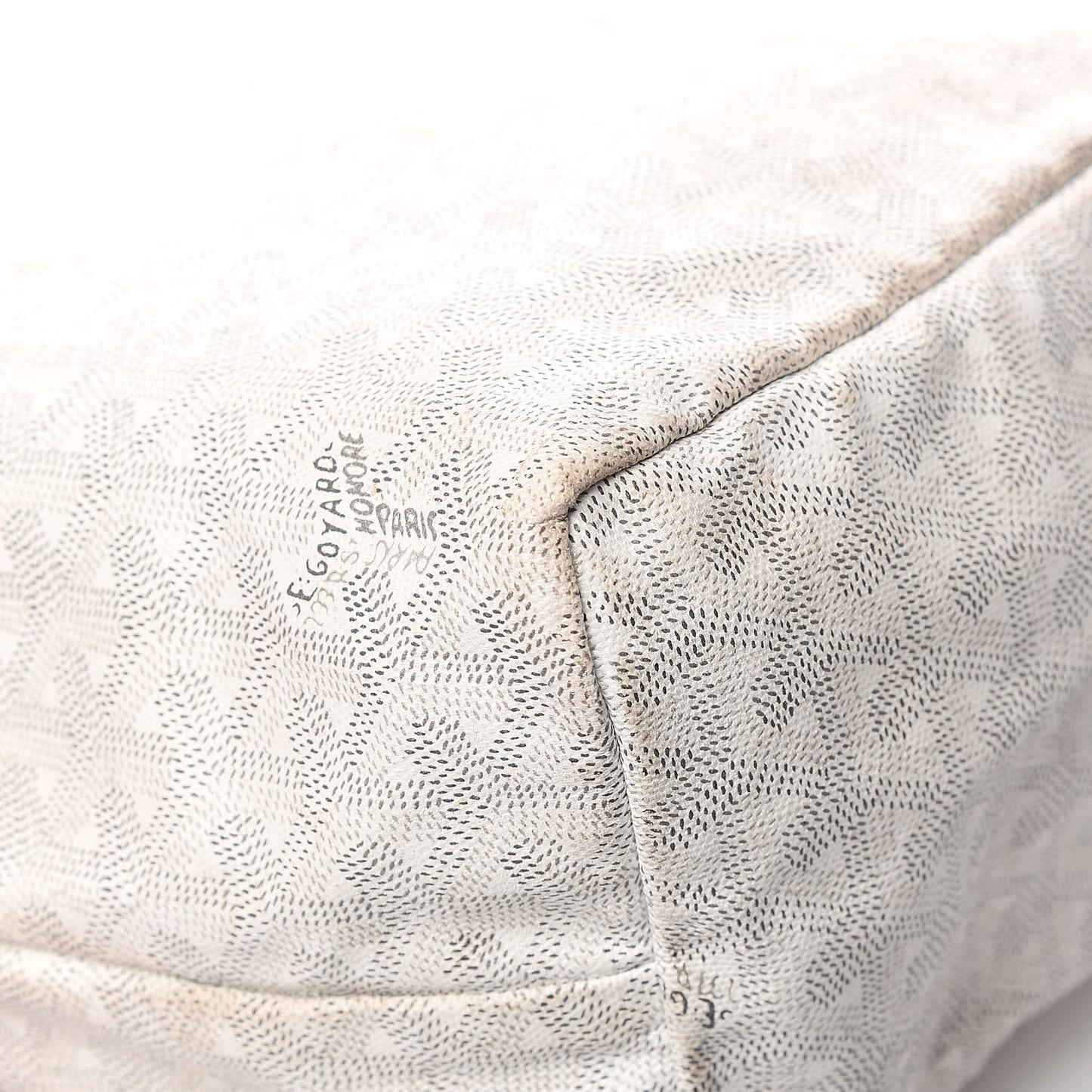 Goyardine Saint Louis PM White