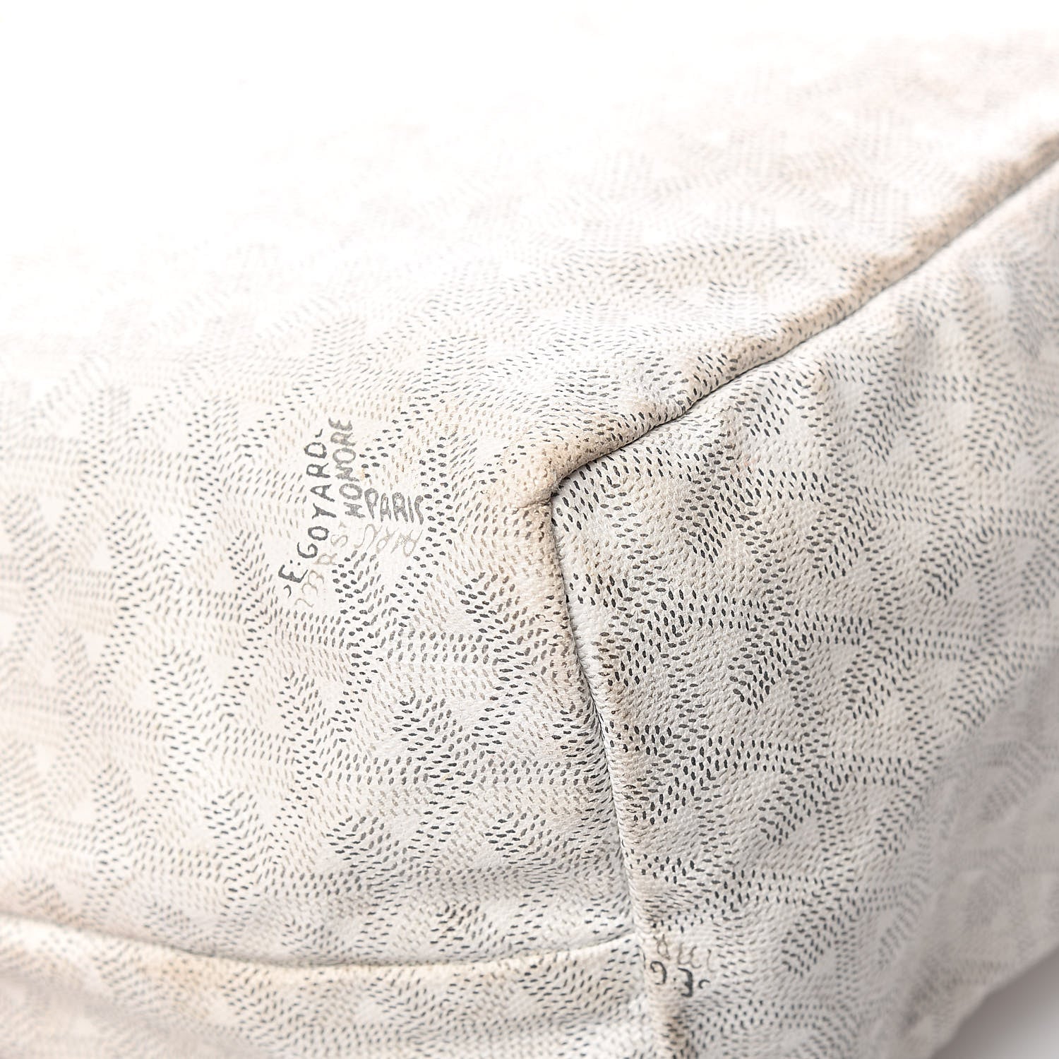 Goyard Goyardine Saint Louis PM White 18 of 20