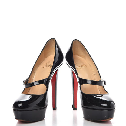 Christian Louboutin Patent Relika 140 Pumps 35 Black 5 of 12