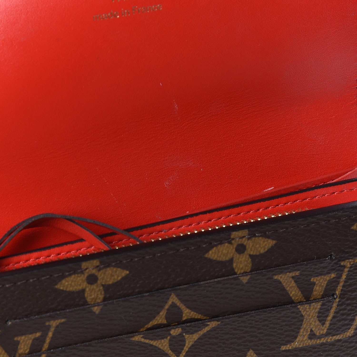 Louis Vuitton Monogram Flore Compact Wallet Coquelicot 13 of 13