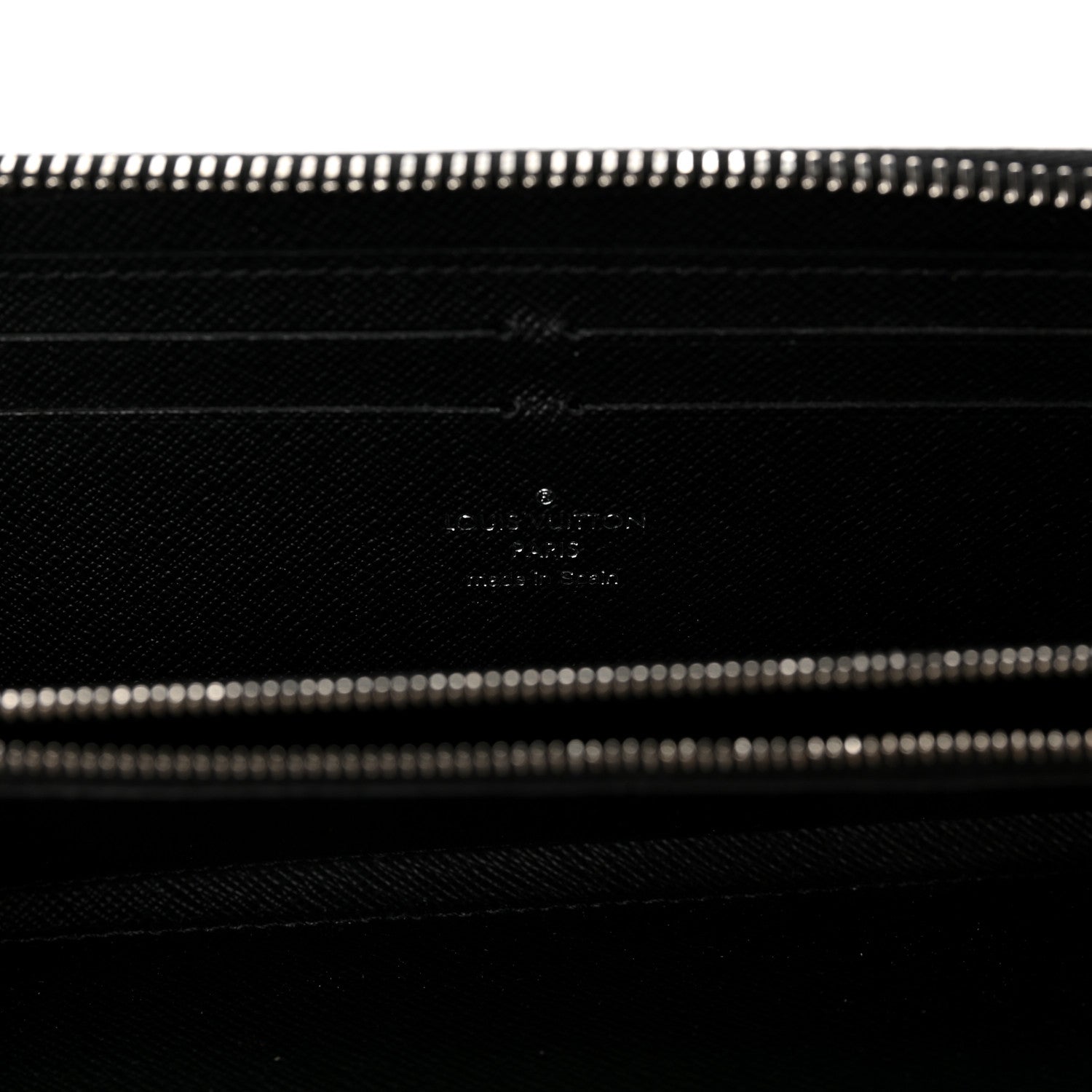 Louis Vuitton Epi Clemence Wallet Black 6 of 9