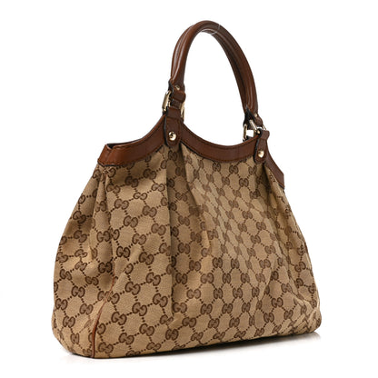 Gucci Monogram Medium Sukey Tote Brown 3 of 10