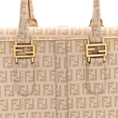 Fendi Zucchino Spalmati Forever Tote Crema Ecru 7 of 17