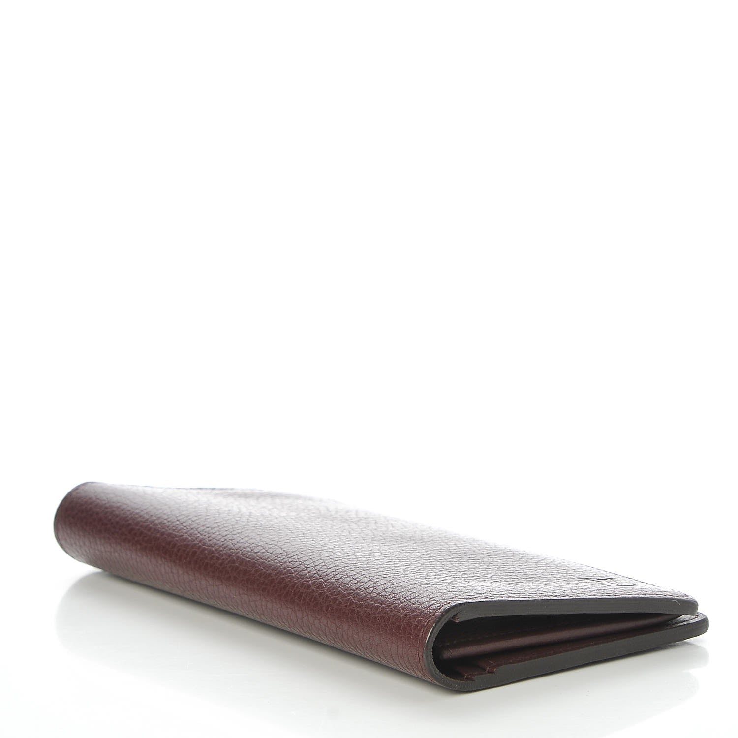 Louis Vuitton Taurillon Brazza Wallet Bordeaux 4 of 7