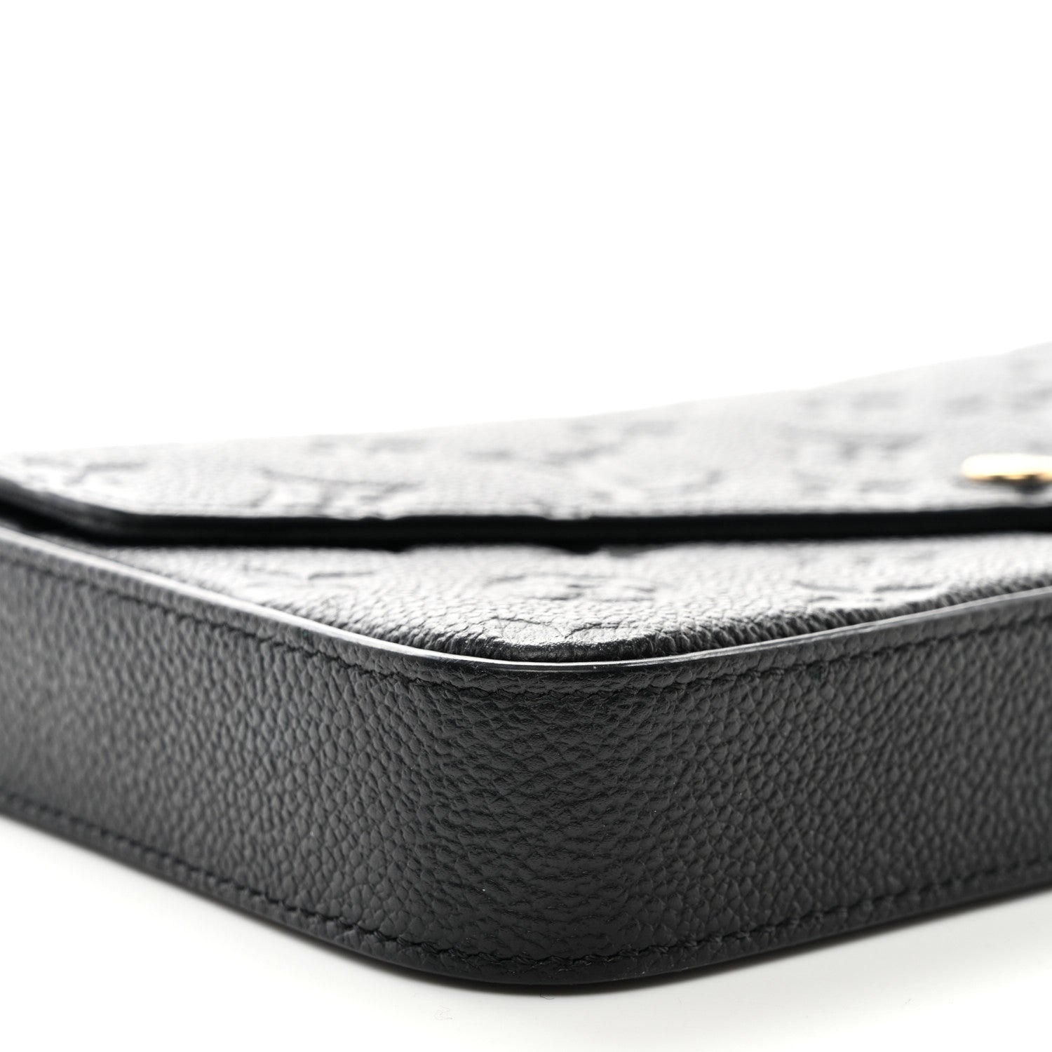 Louis Vuitton Empreinte Pochette Felicie Chain Wallet Black 8 of 9