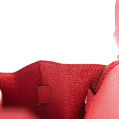 Hermes Taurillon Clemence Birkin 30 Bougainvillea 8 of 12