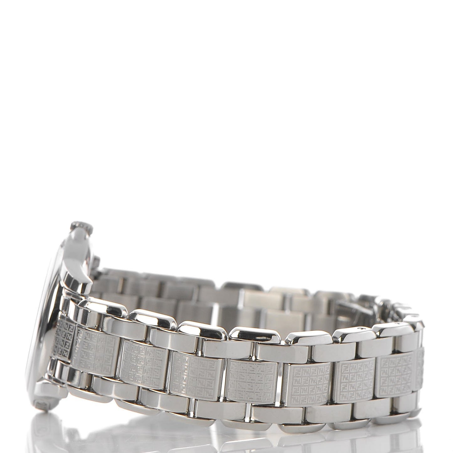 Stainless Steel Diamond Mother of Pearl 30mm Quartz Watch