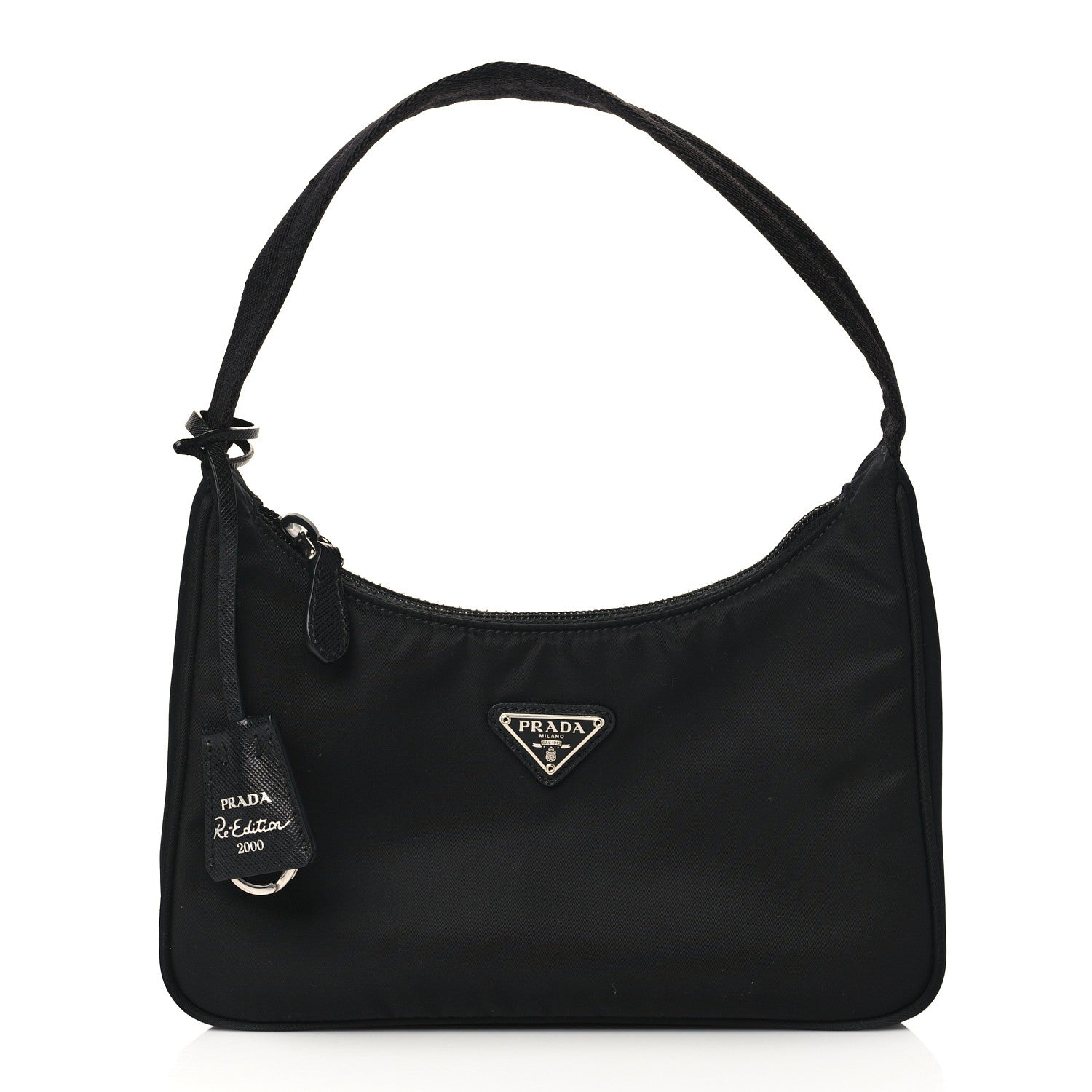 Prada Tessuto Nylon Mini Re-Edition 2000 Bag Black 1 of 10