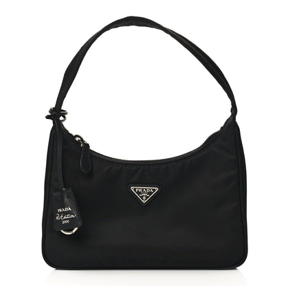 Prada Tessuto Nylon Mini Re-Edition 2000 Bag Black 1 of 10