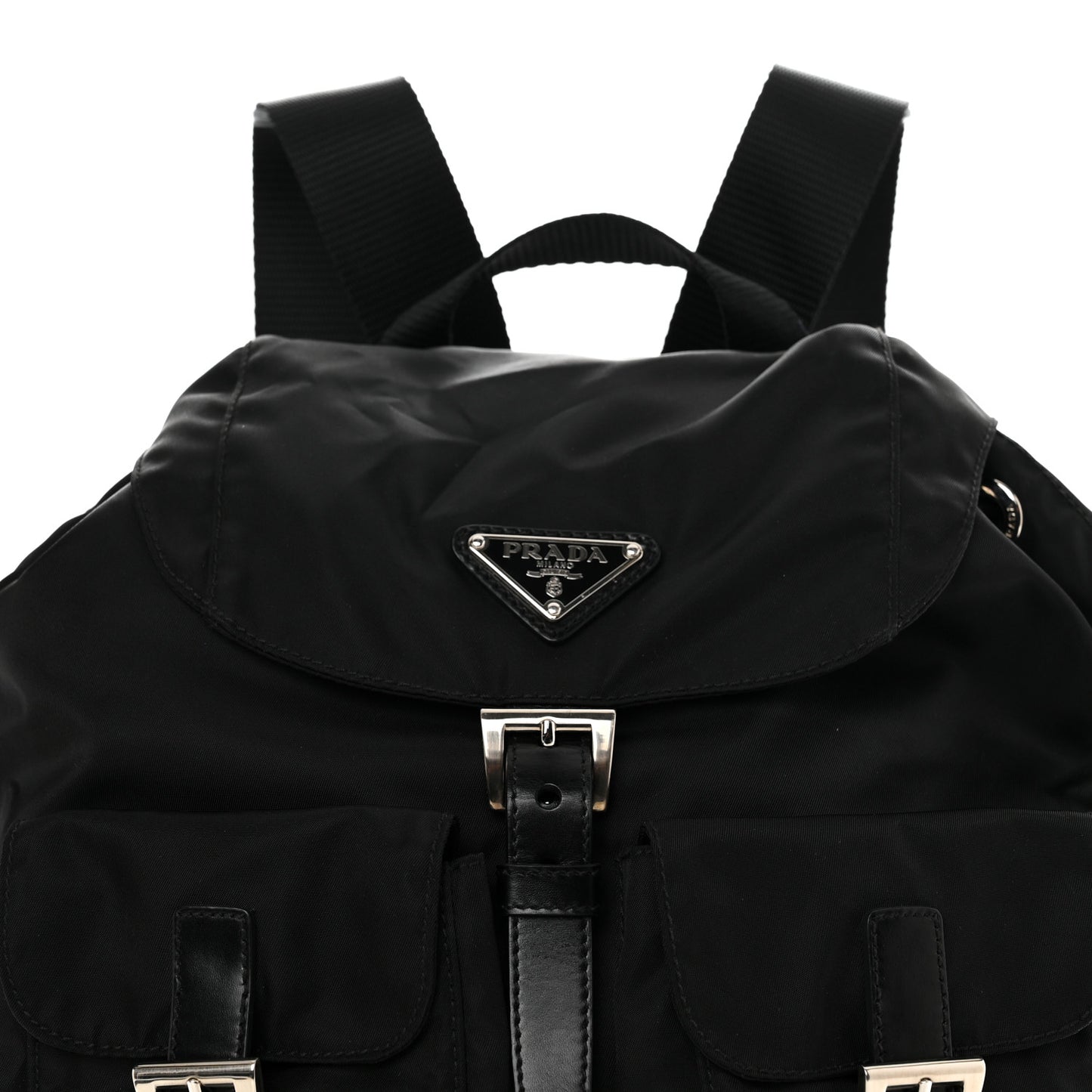 Nylon Vela Small Backpack Black
