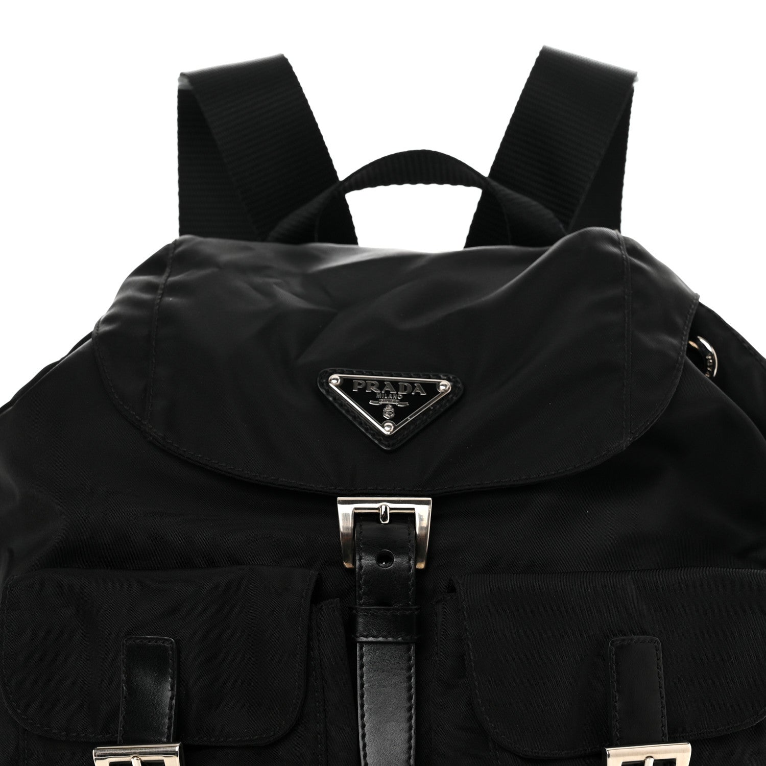 Prada Nylon Vela Small Backpack Black 8 of 10