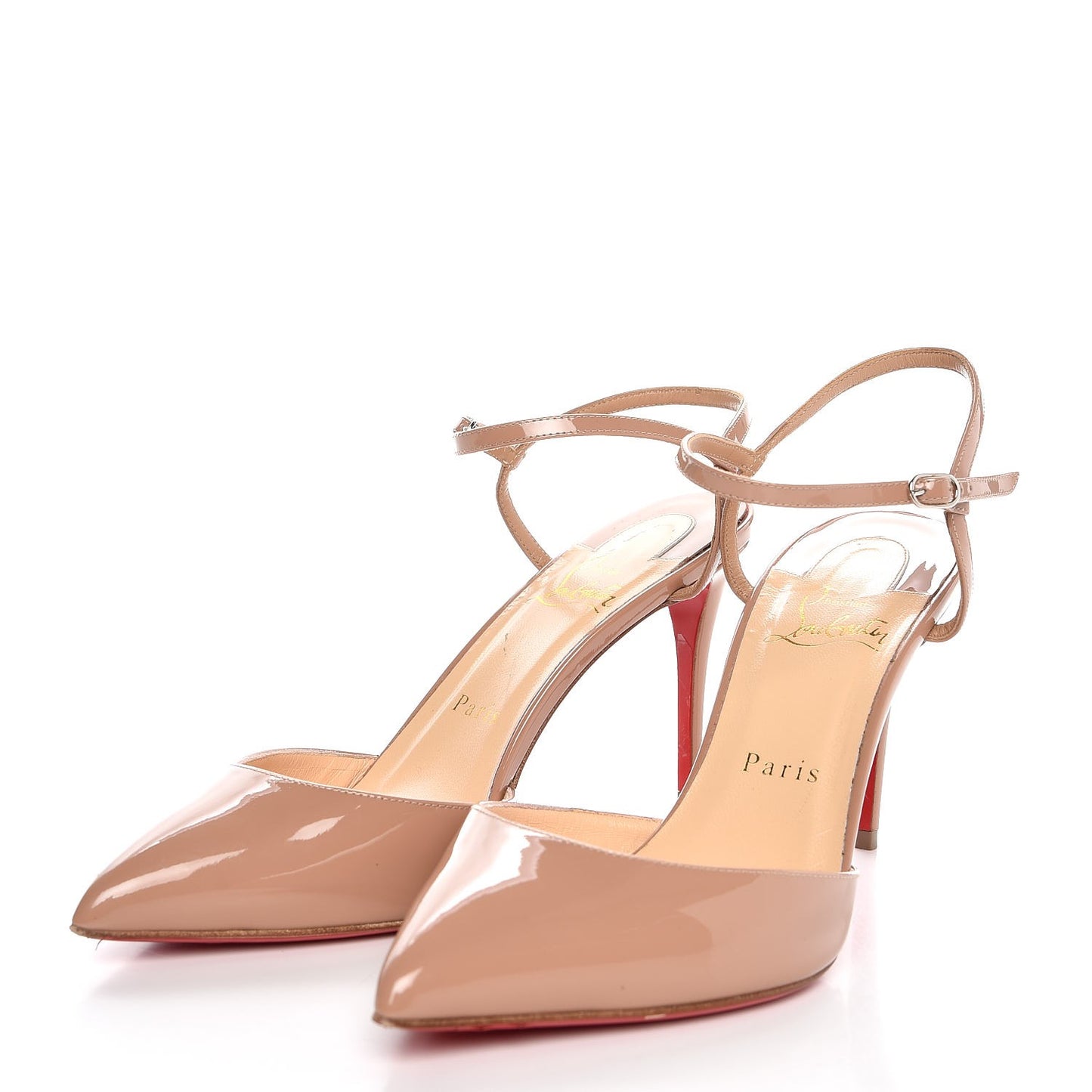Patent Rivierina 85 Pumps 37.5 Nude