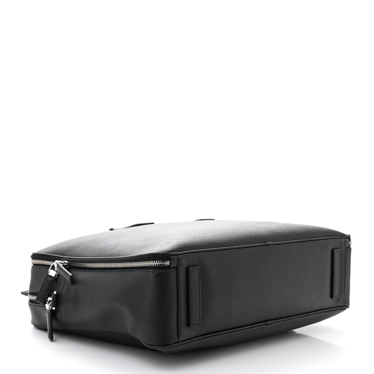 Saffiano Travel Briefcase Black