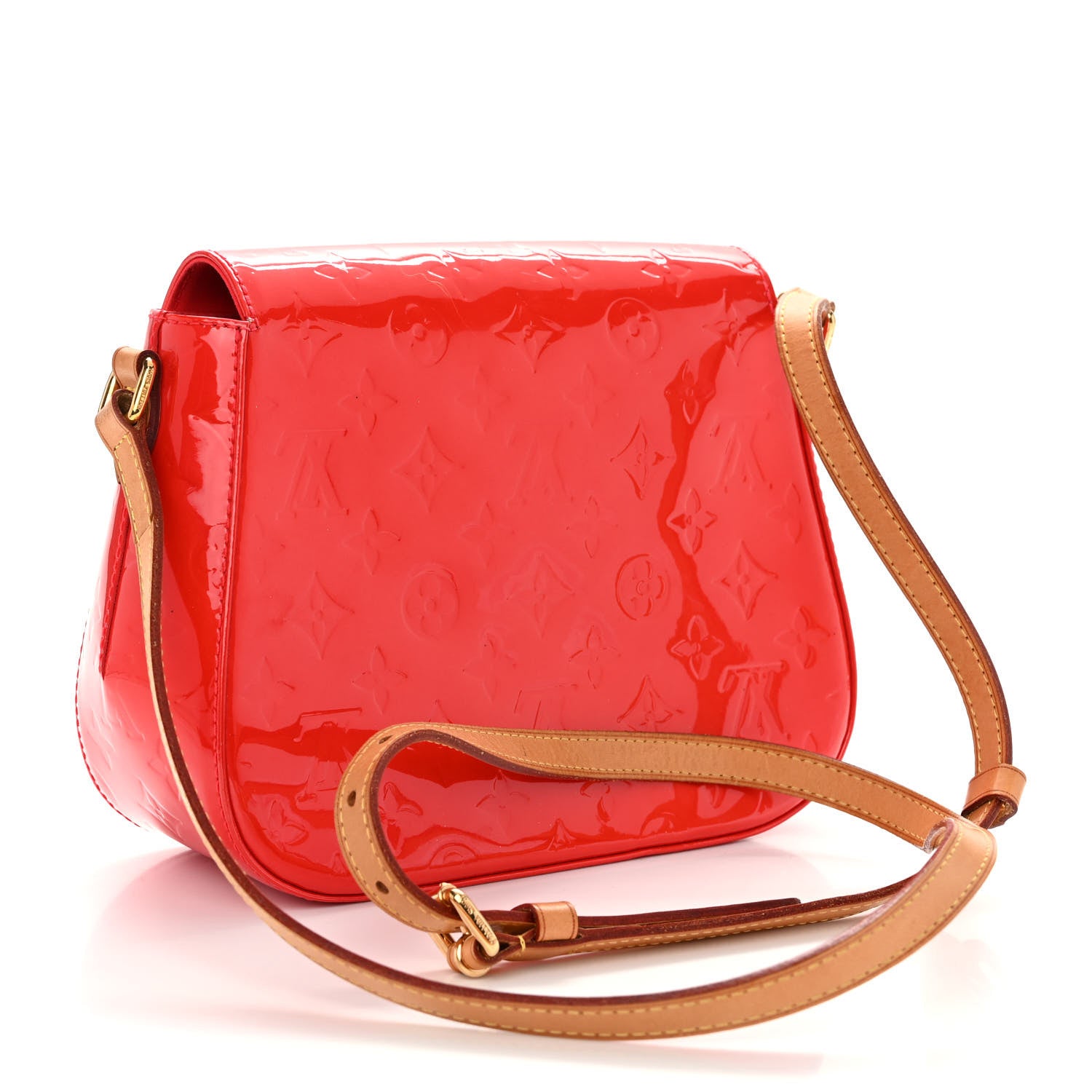Louis Vuitton Vernis Bellflower GM Rouge Grenadine 3 of 11