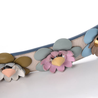 Fendi Vitello Dolce Flowerland Studded Strap You Camelia Moresco Multicolor 8 of 10