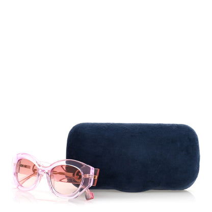Gucci Acetate Injection Oval Sunglasses GG1553S Pink 7 of 7