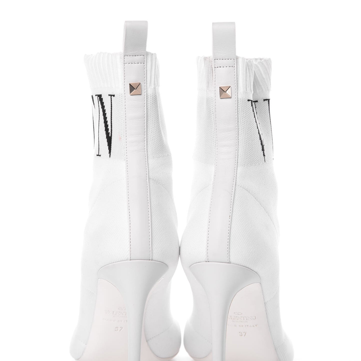 Body Tech Knit Sock Boots 37 White