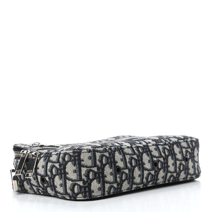 Christian Dior HOMME Oblique Safari Messenger Blue 3 of 4