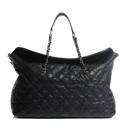 Chanel Caviar Quilted French Riviera Shouler Bag Black 1 of 7