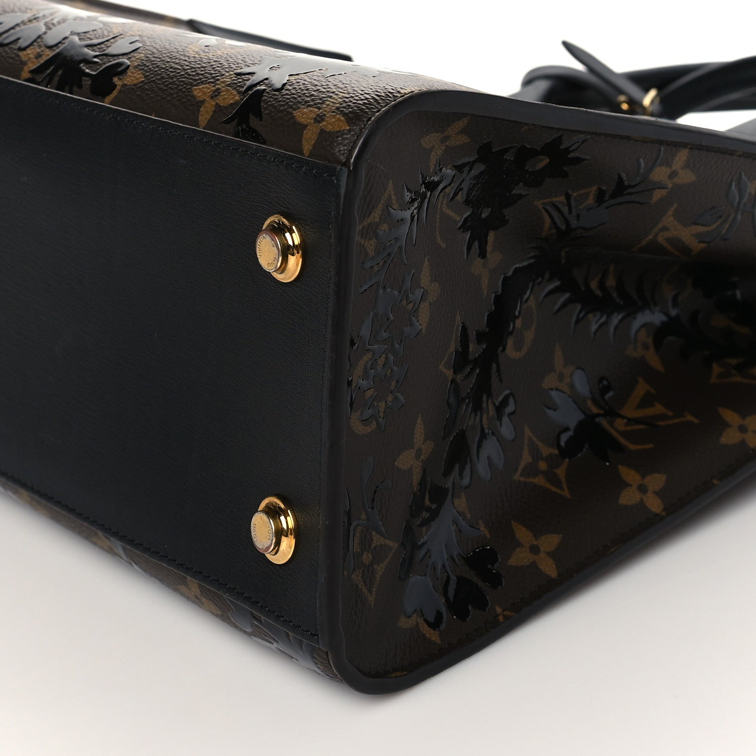 Louis Vuitton Calfskin Monogram Blossom City Steamer MM 10 of 11