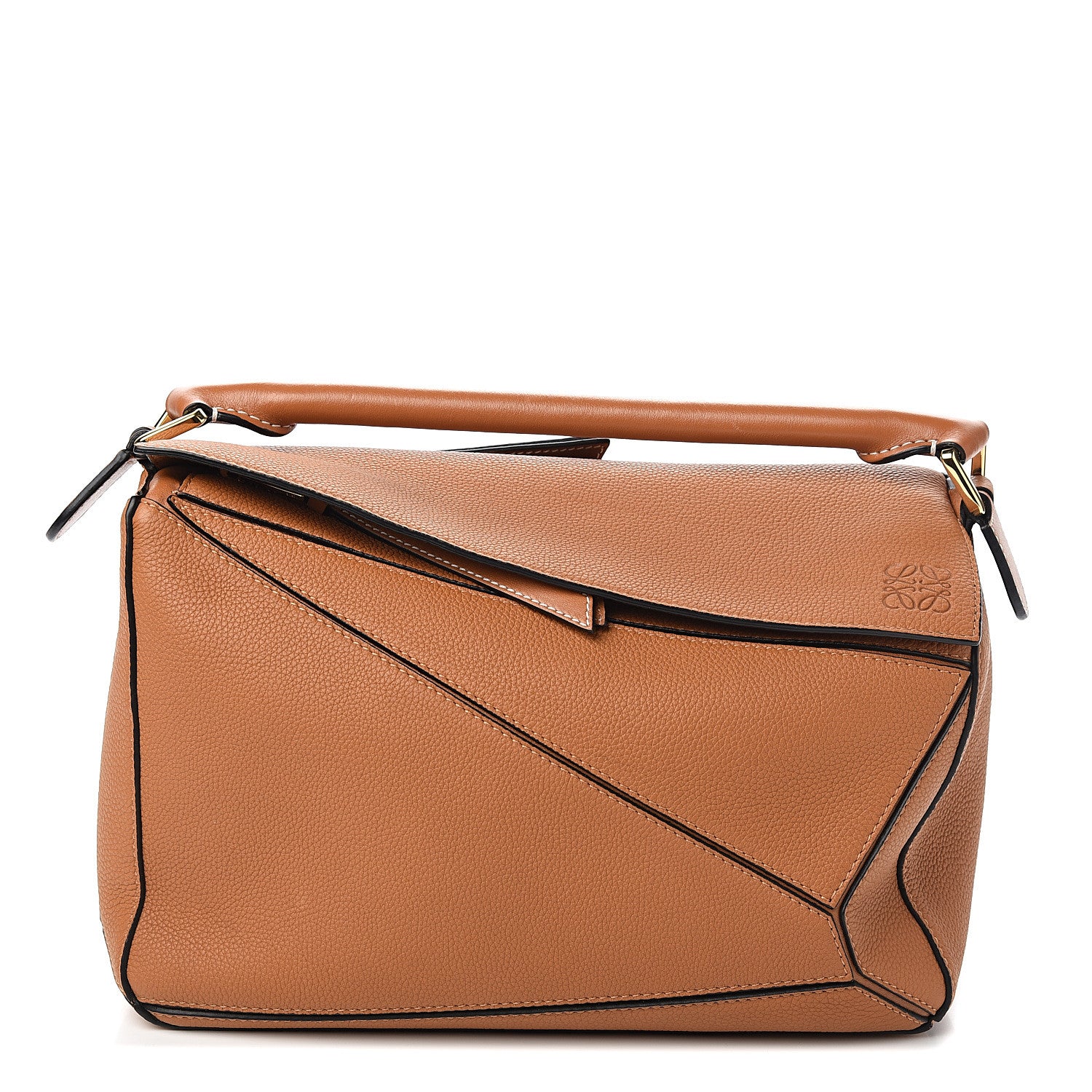 Loewe Calfskin Medium Puzzle Bag Light Caramel 1 of 9