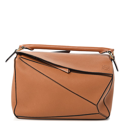 Loewe Calfskin Medium Puzzle Bag Light Caramel 1 of 9
