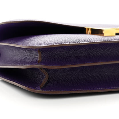 Hermes Epsom Constance Elan 25 Crocus 8 of 12