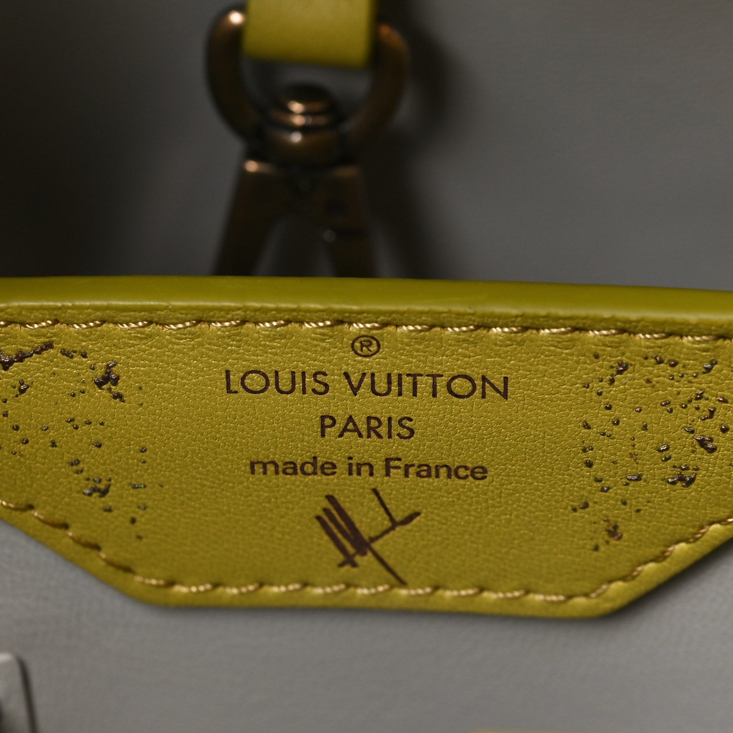 X KENNEDY YANKO Taurillon Artycapucines MM Chartreuse