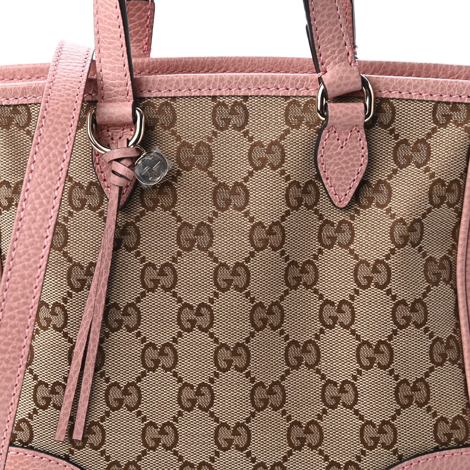 Gucci Monogram Small Bree Tote Beige Soft Pink 10 of 10