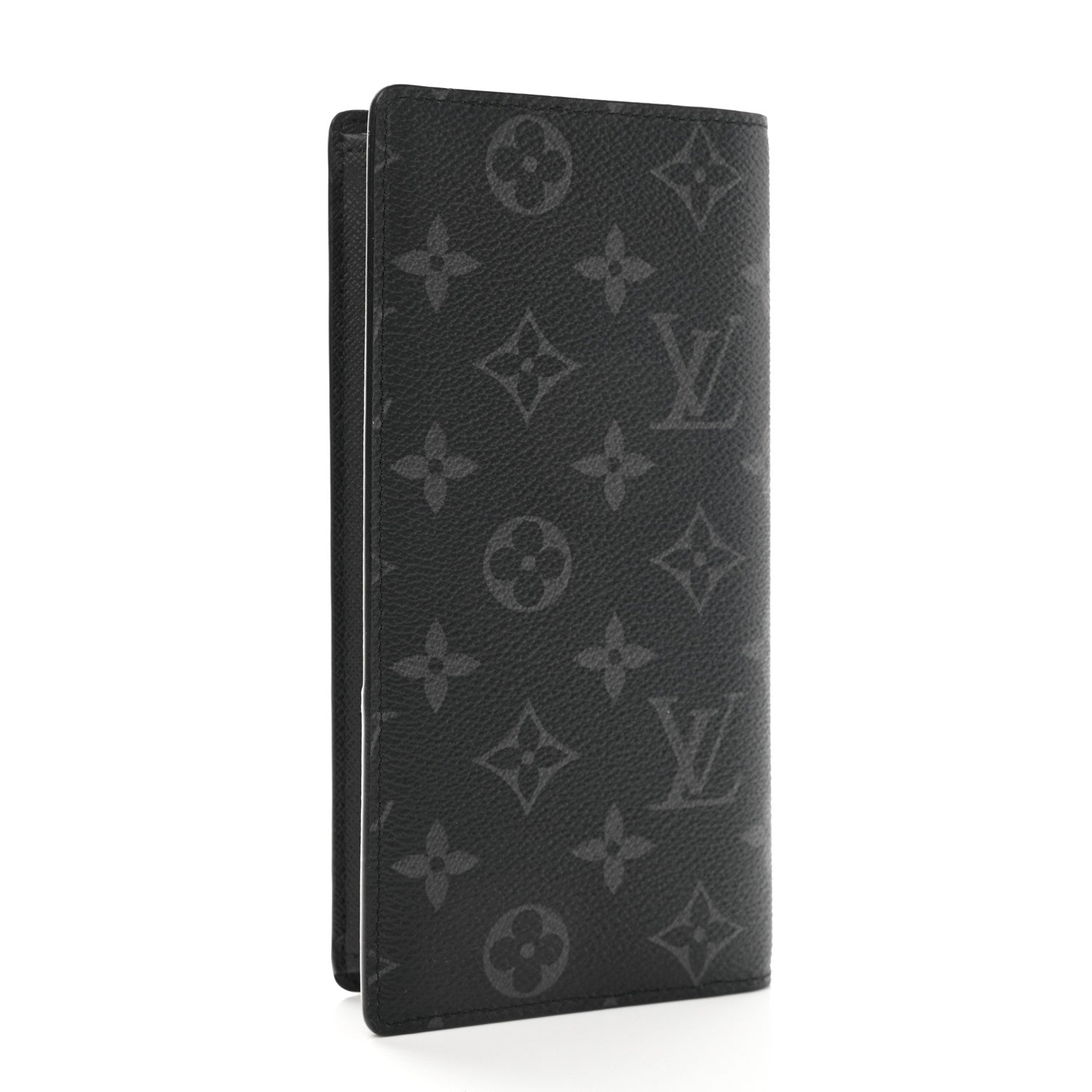 Louis Vuitton Monogram Eclipse Brazza Wallet 3 of 8