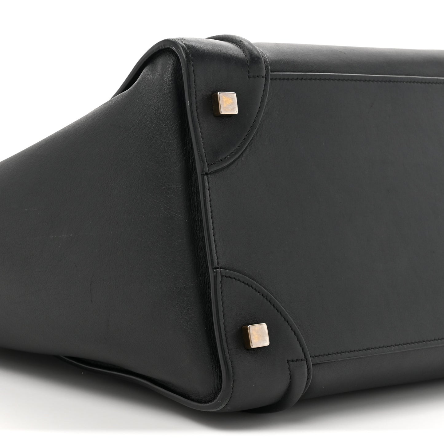 Smooth Calfskin Mini Luggage Black