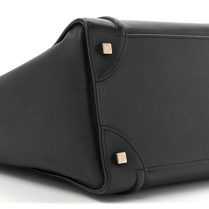 Celine Smooth Calfskin Mini Luggage Black 8 of 19