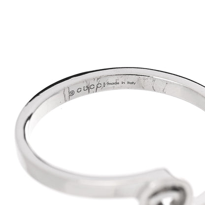 Gucci 18K White Gold Running G Ring 53 6.5 5 of 6