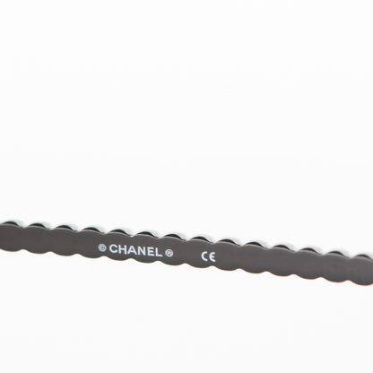 Chanel Crystal Aviator Sunglasses 71108 Black 7 of 10