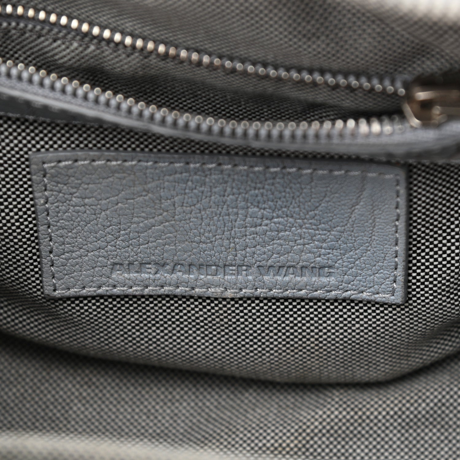 Alexander Wang Pebbled Lambskin Rockie Oyster 6 of 18