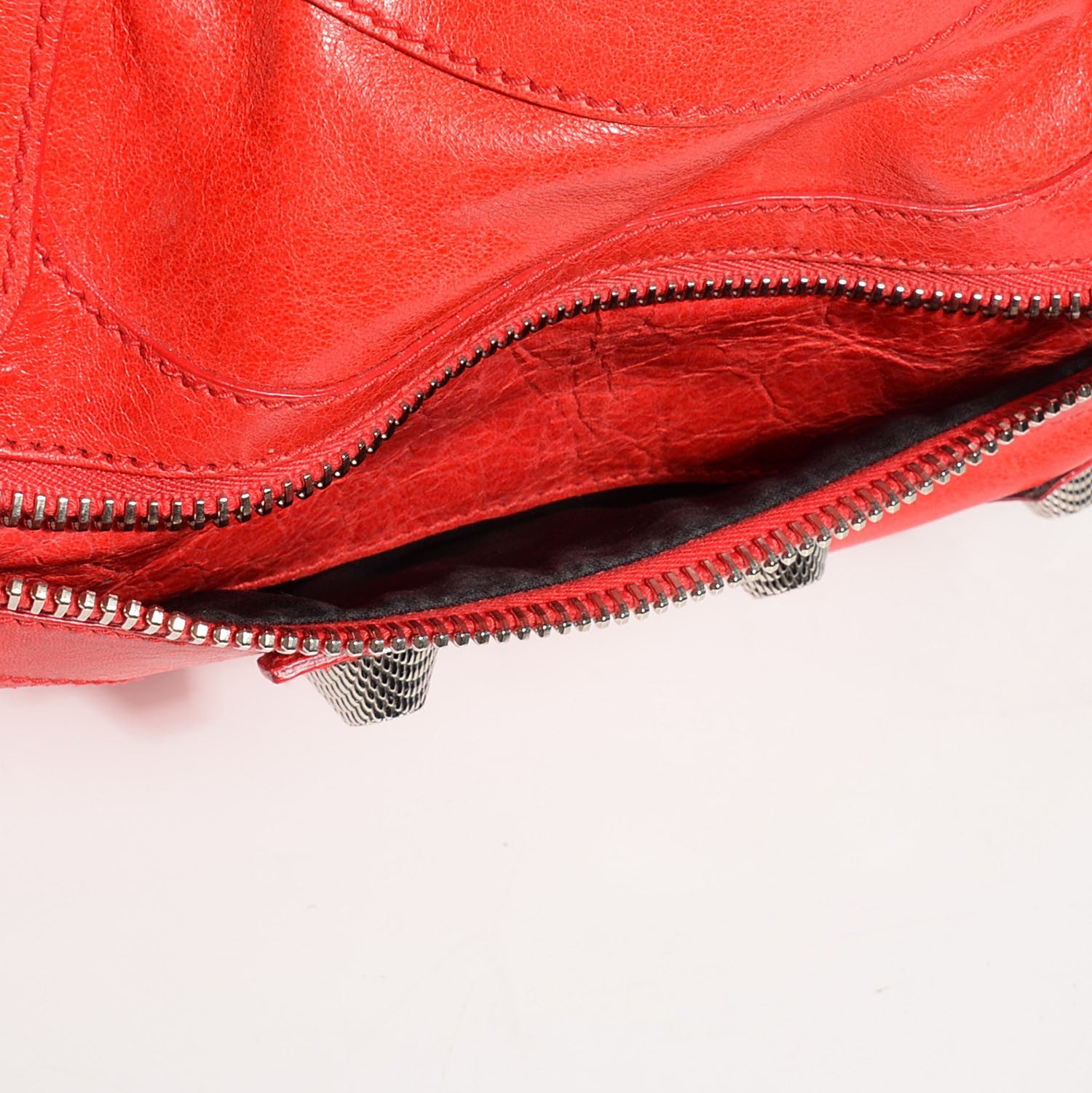 Balenciaga Agneau Giant 21 Silver Hardware City Vermillion 8 of 12