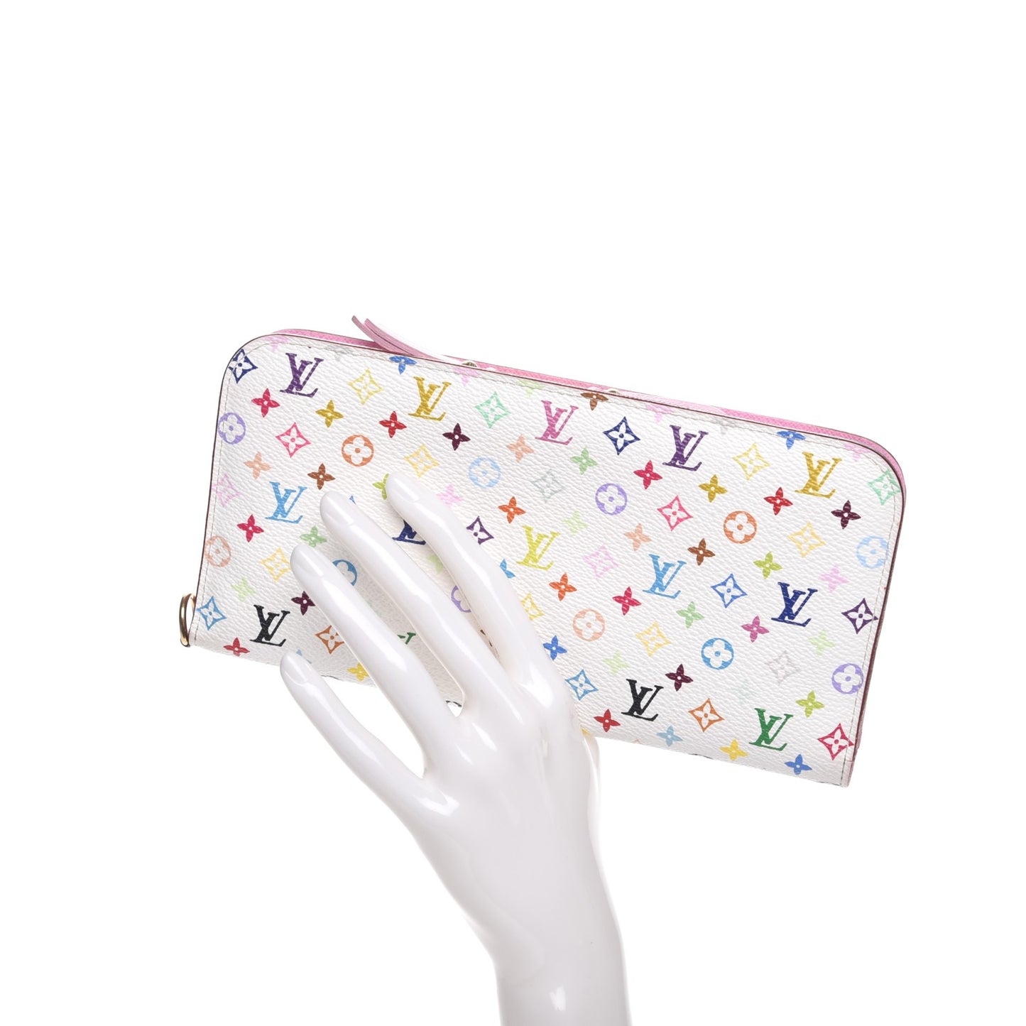 Monogram Multicolor Insolite Wallet White Litchi