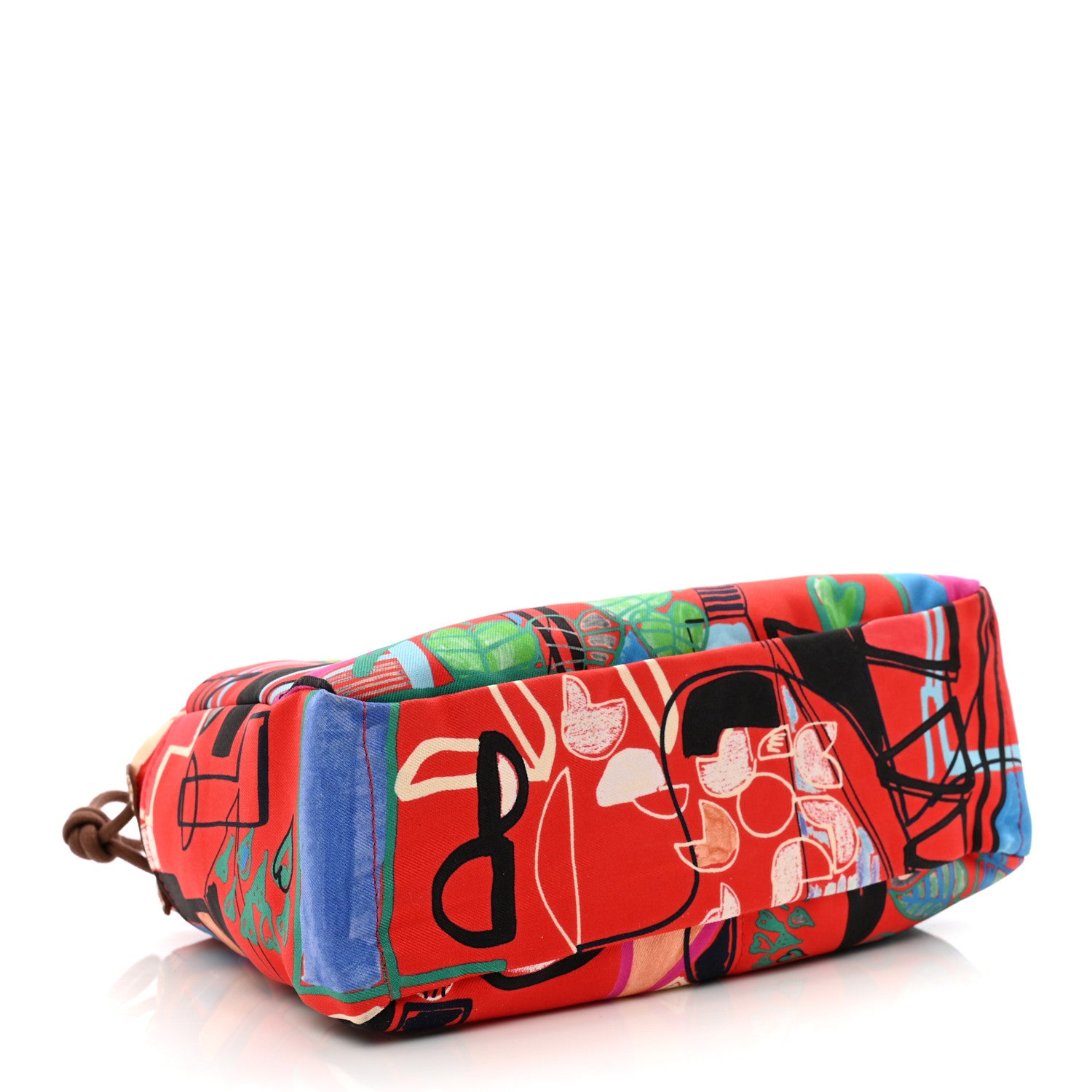 Hermes Silk Barenia Fourbi 20 PM Pouch 4 of 7