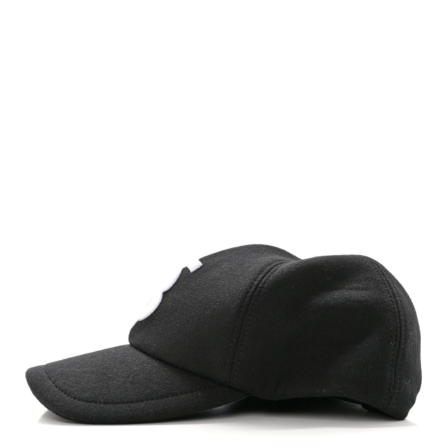 Cotton TB Baseball Cap L Black