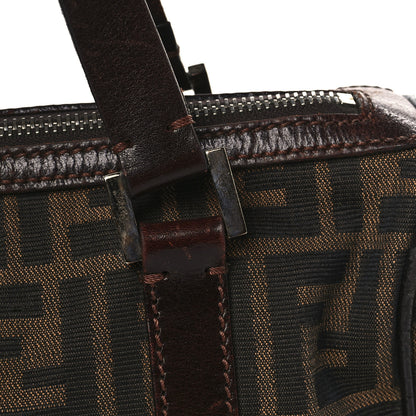 Fendi Zucca Mini Boston Satchel Tobacco 12 of 16