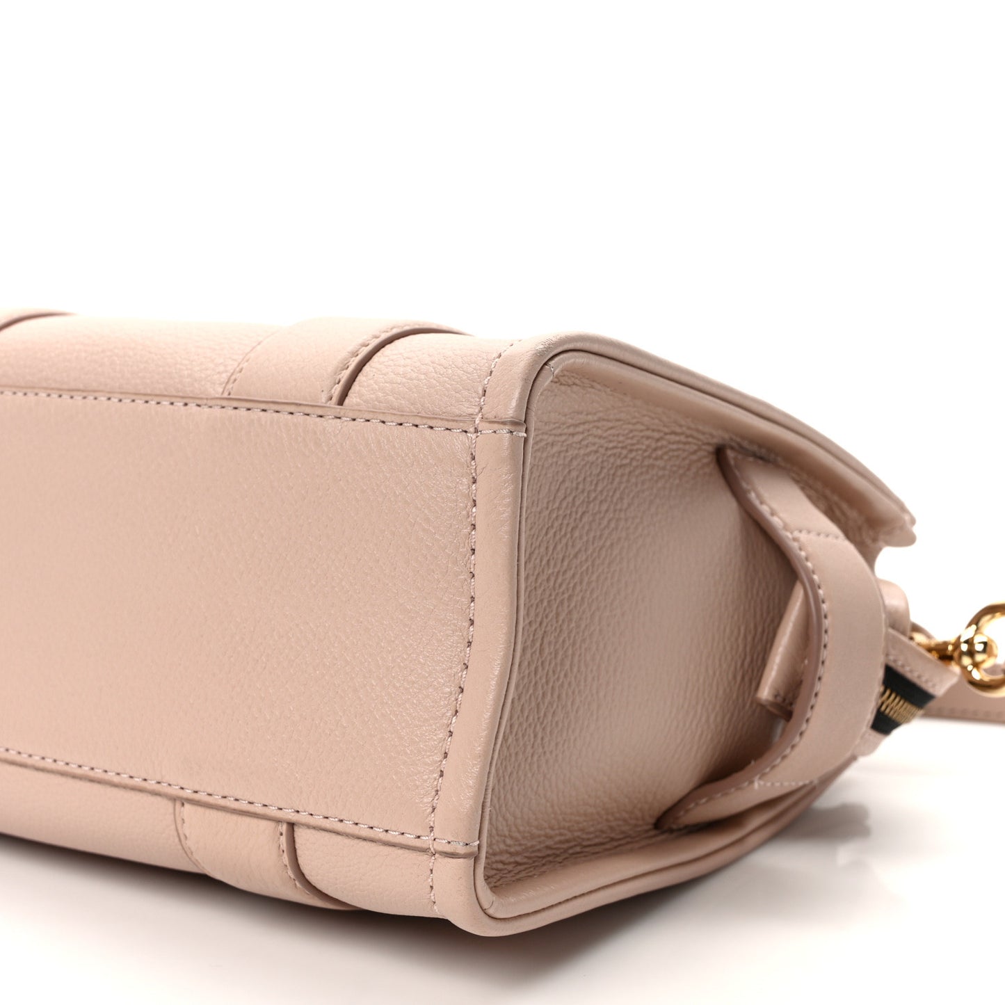 Grained Calfskin Small The Tote Bag Rose Dust