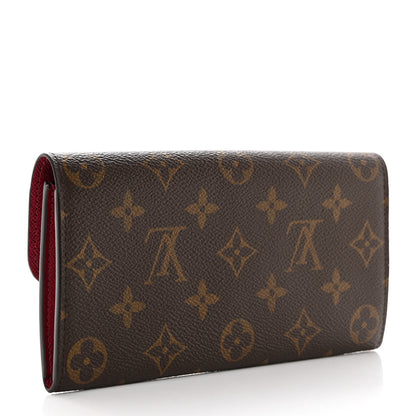 Louis Vuitton Monogram Emilie Wallet Fuchsia 3 of 8
