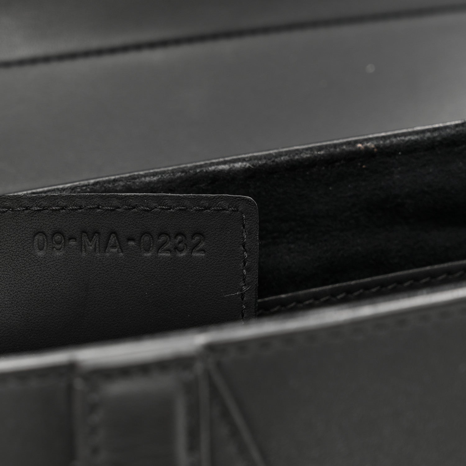 Christian Dior Ultra Matte Calfskin Saddle Bag Black 7 of 13