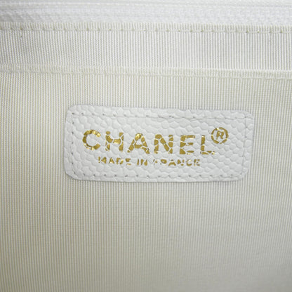 Chanel Caviar Kelly Flap Bag White 7 of 11