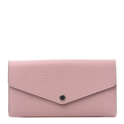 Louis Vuitton Epi Sarah Wallet NM Rose Ballerine 1 of 7