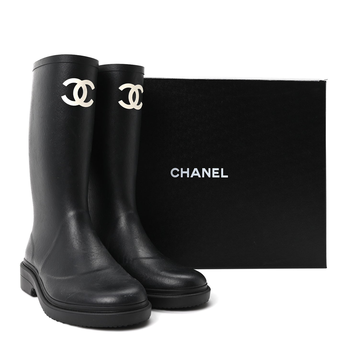 Caoutchouk CC High Boots 40 Black
